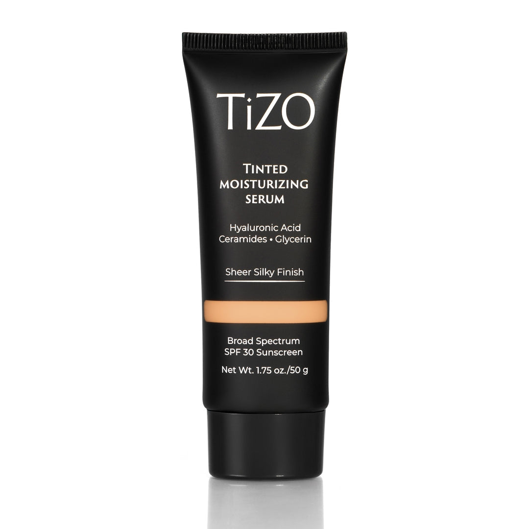 Tinted Moisturizing Serum SPF 30, Mineral Sunscreen With Zinc Oxide, Hyaluronic Acid & Ceramides, Sheer Buildable Tint, Hydrating Facial Sunscreen