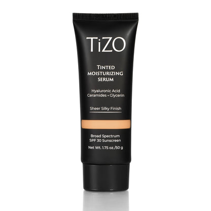 Tinted Moisturizing Serum SPF 30, Mineral Sunscreen With Zinc Oxide, Hyaluronic Acid & Ceramides, Sheer Buildable Tint, Hydrating Facial Sunscreen