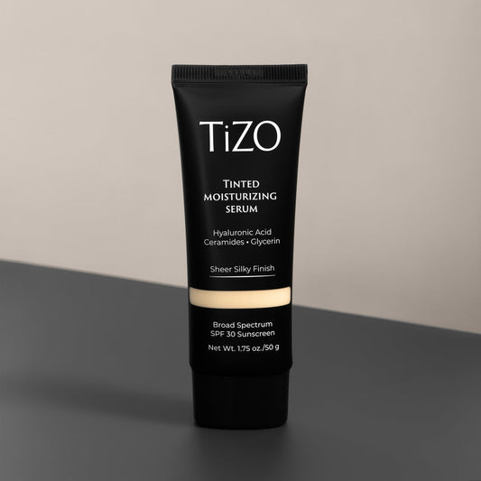 Tinted Moisturizing Serum SPF 30, Mineral Sunscreen With Zinc Oxide, Hyaluronic Acid & Ceramides, Sheer Buildable Tint, Hydrating Facial Sunscreen